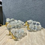 طقم عنب كريستال 3 قطع