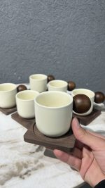 ⁦طقم فناجين فاخر⁩ - الصورة ⁦2⁩