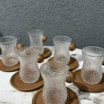 طقم كاسات 6 قطع