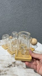 ⁦طقم كاسات شاي 6 قطع⁩ - الصورة ⁦2⁩