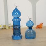 طقم مآذن مضيئة ازرق غامق