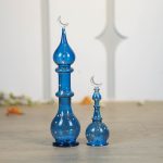 طقم مآذن مضيئة ازرق غامق