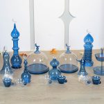 طقم زينة رمضان 10 قطع ازرق غامق