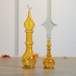 طقم مآذن مضيئة لون عسلي
