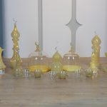 طقم زينة رمضان 10 قطع لون قهوة فاتح