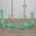 طقم زينة رمضان 8 قطع لون اخضر