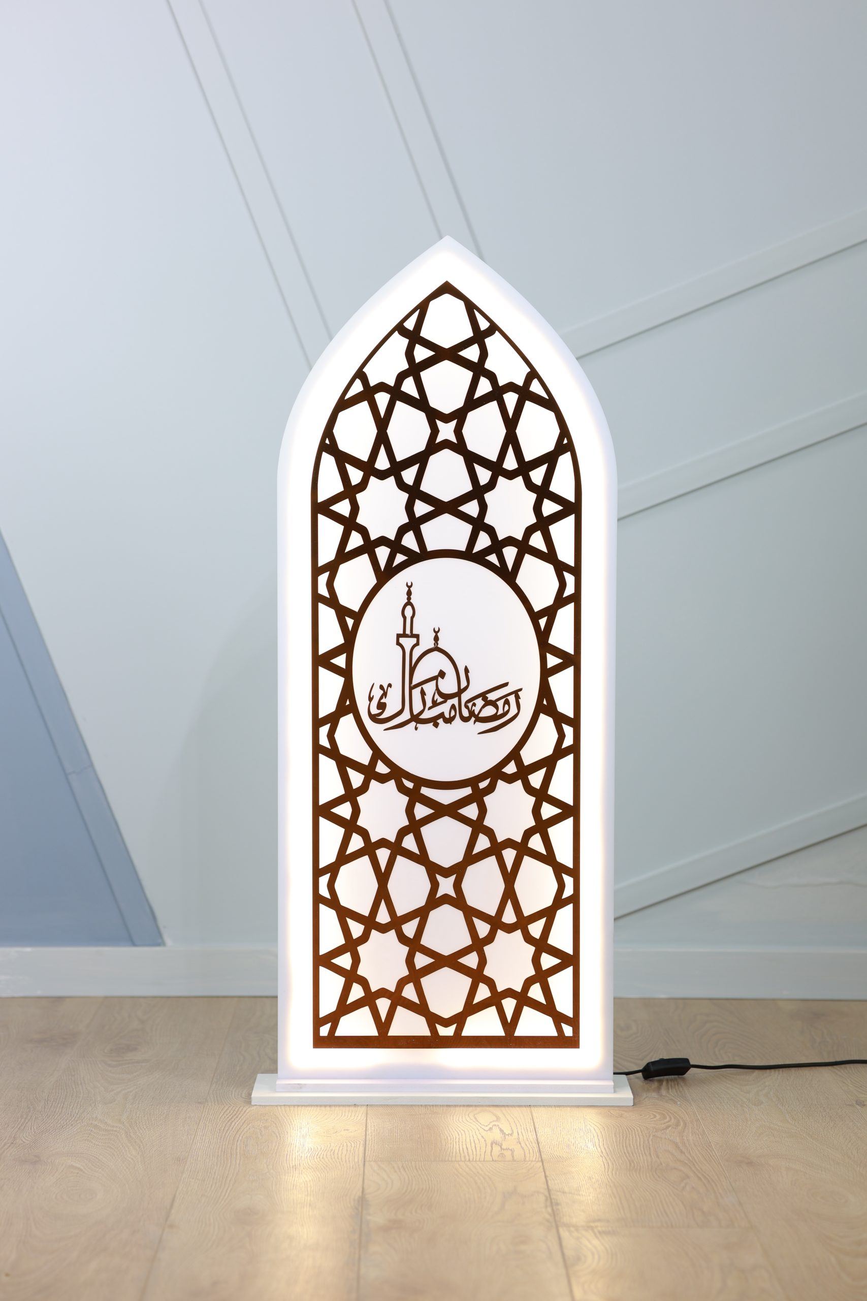 233A2015 محراب رمضان مبارك 1م مع اضاءة - الصورة 1